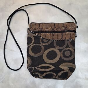 Maruca Made In Boulder Circle Pattern Crossbody Bag